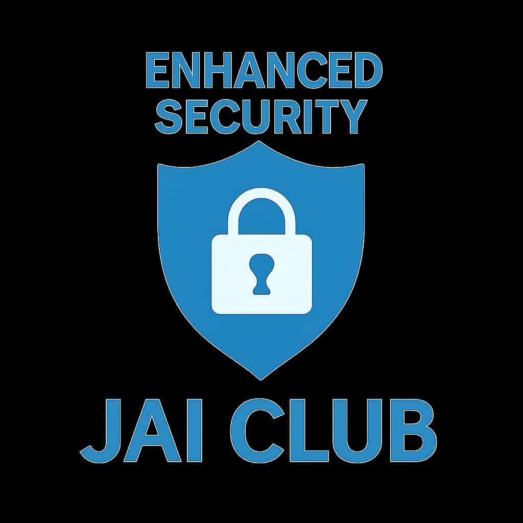 An icon illustrating the security aspect of Jai Club.