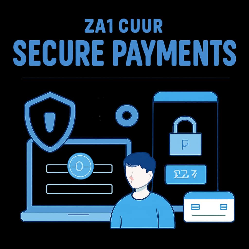 Illustration detailing aspects of Jai Club Secure Payments.