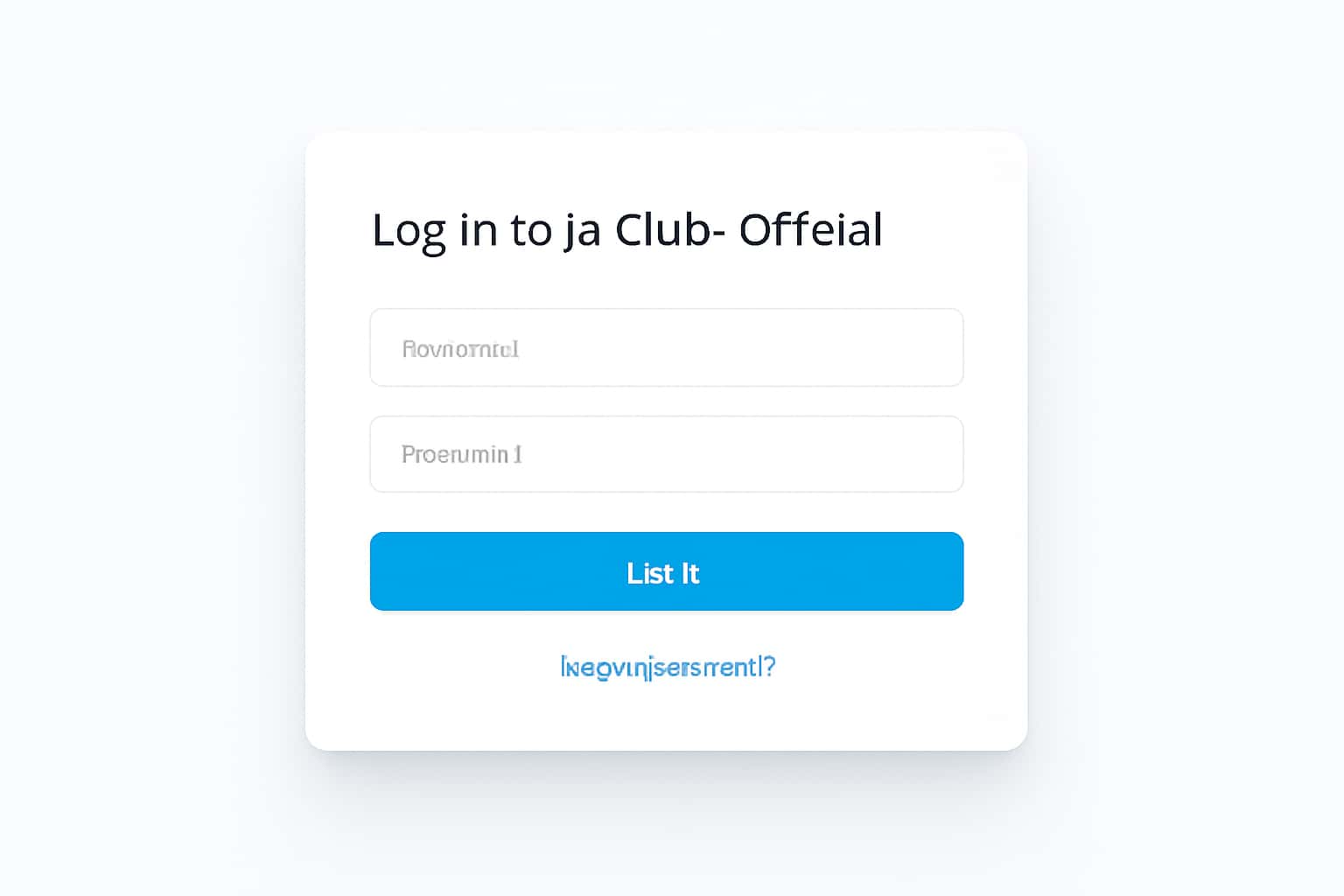 Log In to Jai Club - Official Interface