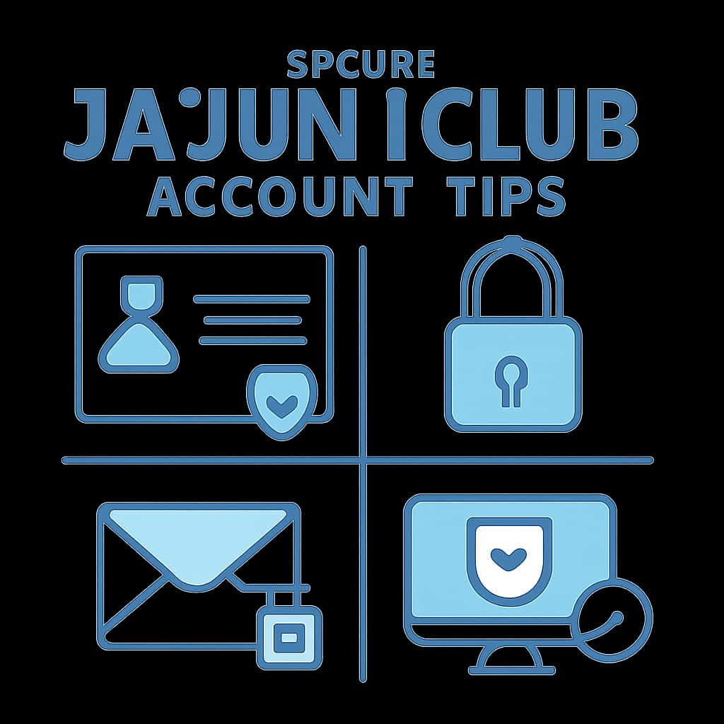 An educational diagram illustrating the importance of account security for Jai Club users.