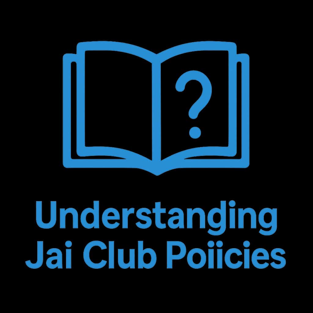 Icon representing the concept of Jai Club policies.