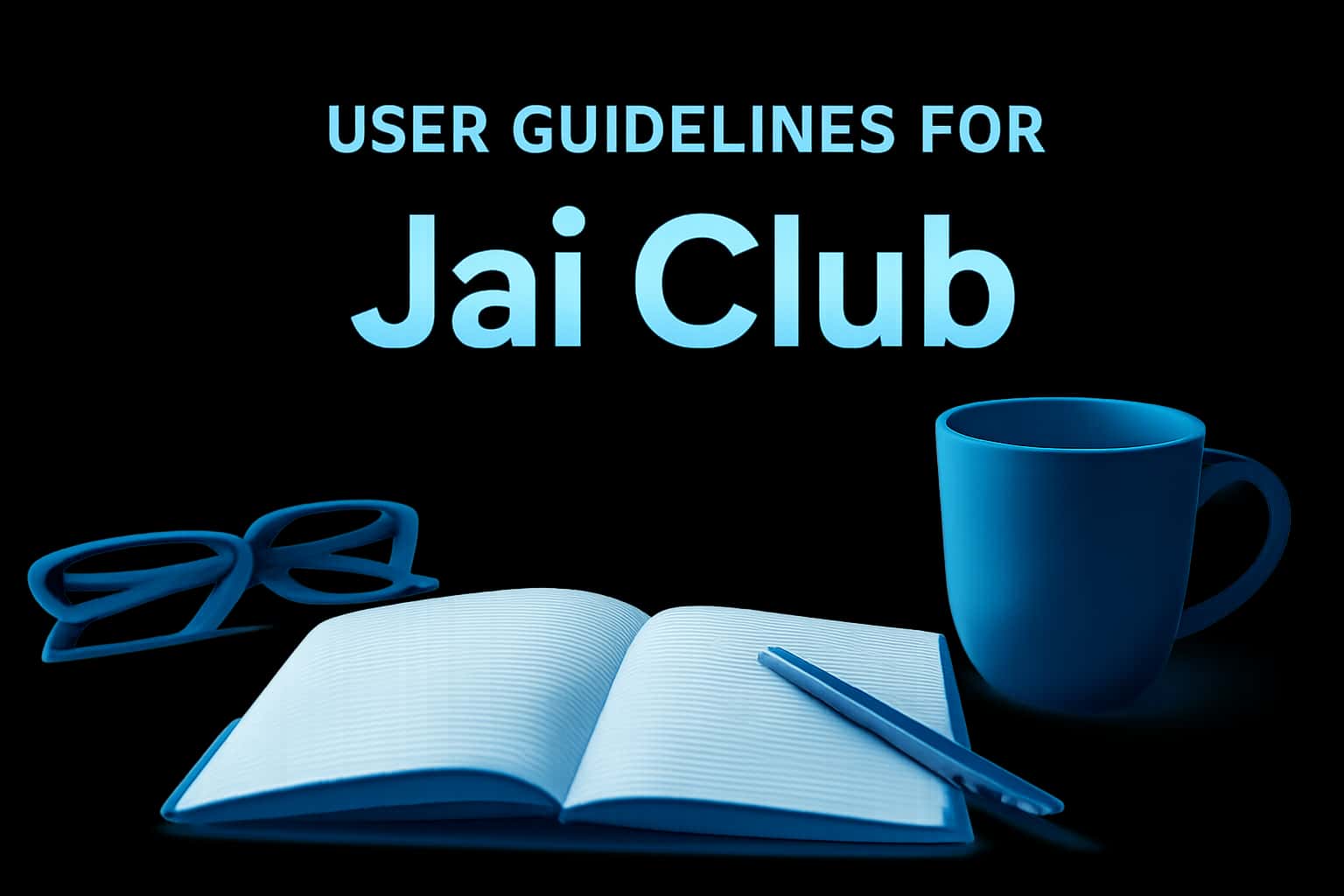 An informational depiction about User Guidelines for Jai Club, showcasing a structured format.